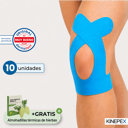 Kinepex cinta kinesiológica para la rodilla