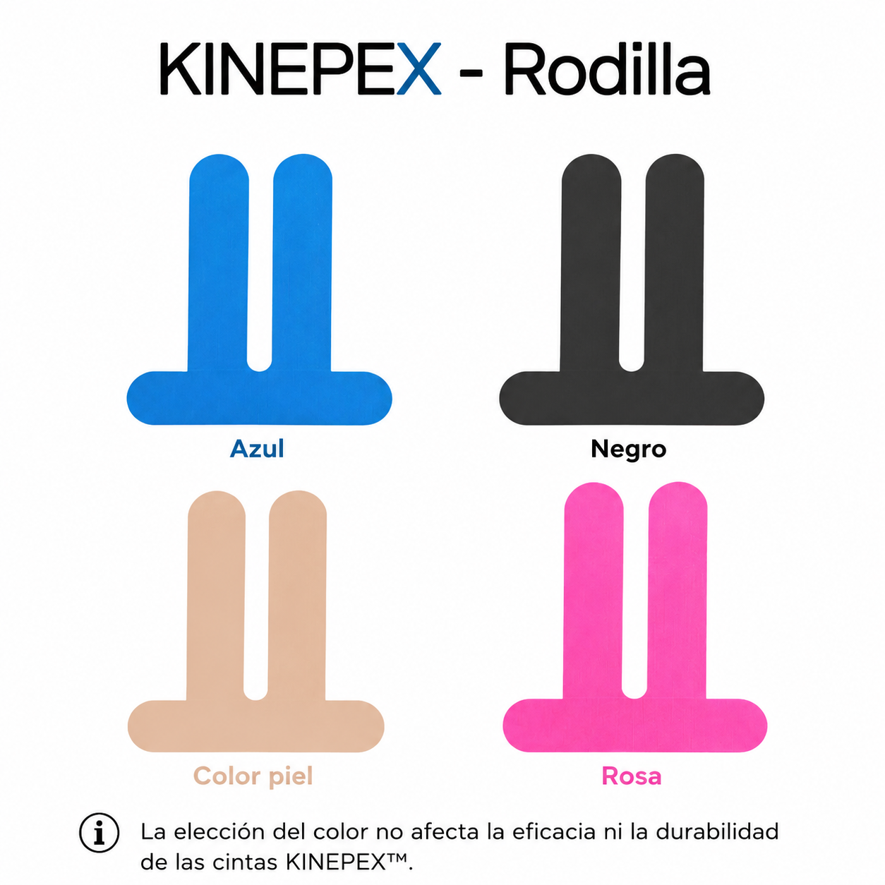 Kinepex rodilla - packaging