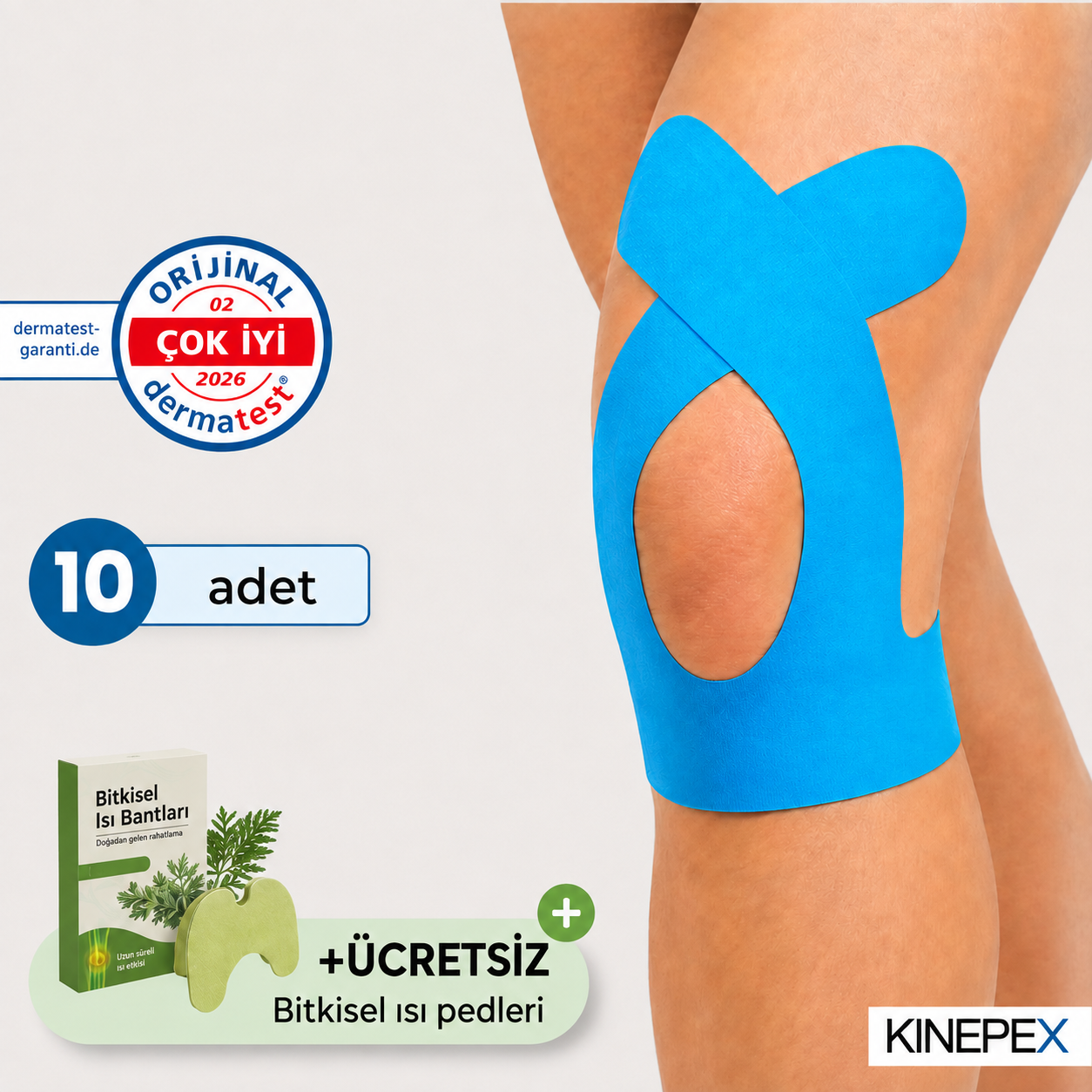 Kinepex diz bandı - sporda
