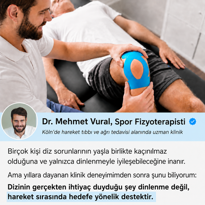 Kinepex diz bandı - kolay uygulama